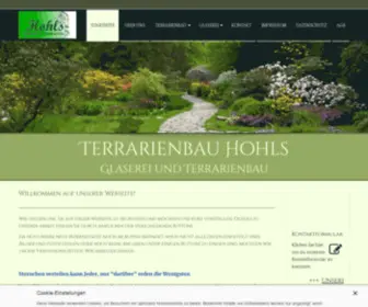 Terrarienbauhohls.de(Terrassenüberdachung) Screenshot