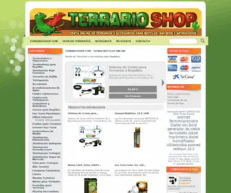 Terrarioshop.com(Tienda de Reptiles Online) Screenshot
