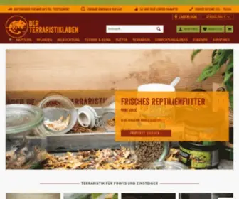 Terraristikladen.de(Frösche) Screenshot