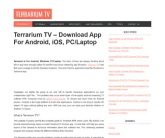 Terrariumtvdownloadapps.com(Terrariumtvdownloadapps) Screenshot