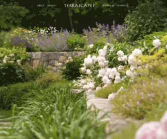 Terrascapeslandscapedesign.com(Terrascapes Landscape Design & Fine Gardening) Screenshot