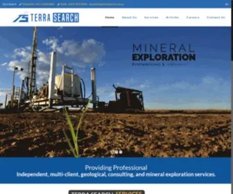 Terrasearch.com.au(Terra Search) Screenshot