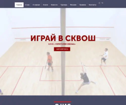 Terrasquash.ru(Сквош) Screenshot