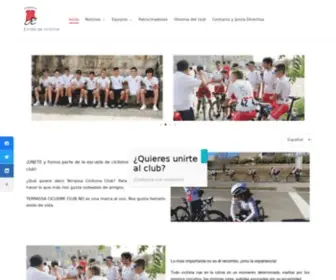 Terrassaciclismeclub.com(Escuela de ciclismo) Screenshot