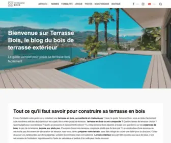 Terrassebois.com(Le blog de la terrasse en bois et bois composite) Screenshot
