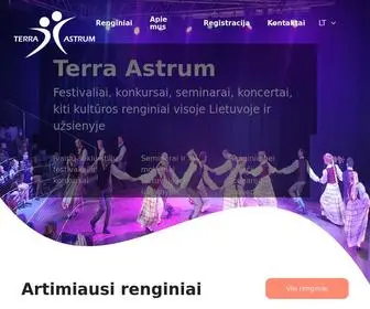Terrastrum.com(Terra astrum) Screenshot