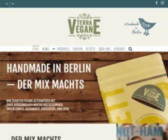 Terravegane.de(Healthy Vegan Alternatives) Screenshot