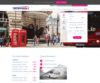 Terravision.eu(Terravision: Lowcost Airport Transfers) Screenshot