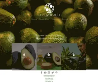 Terravocado.com(Alimentos derivados del aguacate hass) Screenshot