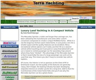 Terrayachting.com(Terra Yachting) Screenshot