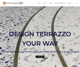 Terrazzco.com(Terrazzo Flooring Supplier & Manufacturer) Screenshot