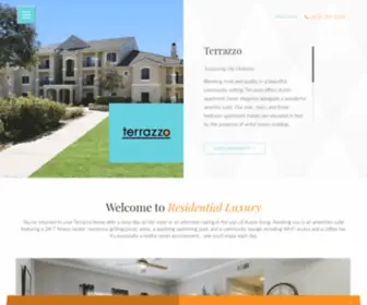 Terrazzoapartments.com(Apartments in Austin) Screenshot