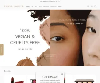 Terre-Doree.com(Vegan & Cruelty) Screenshot