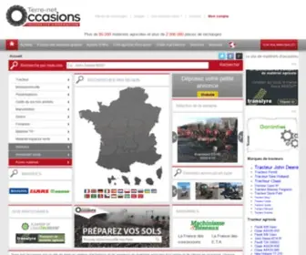 Terre-Net-Occasions.fr(Déplacé) Screenshot