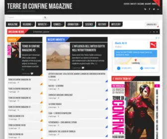 Terrediconfine.eu(Terre di Confine Magazine) Screenshot