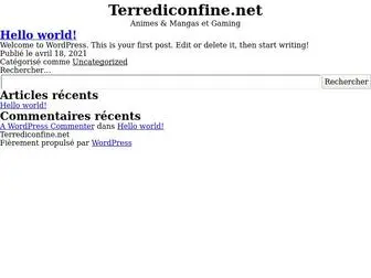 Terrediconfine.net(Animes & Mangas et Gaming) Screenshot