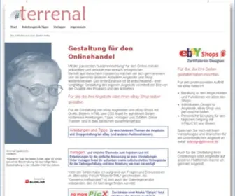 Terrenal.de(Hilfe Auktionsgestaltung) Screenshot