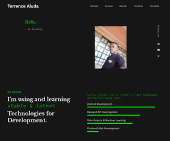 Terrence-Aluda.com(Terrence Aluda) Screenshot