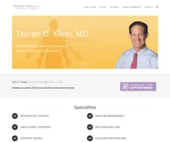 Terrenkleinmd.com(Terrenkleinmd) Screenshot