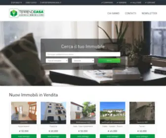 Terrenocasa.it(Agenzia Immobiliare in Provincia di Avellino) Screenshot