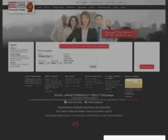 Terrequity.com(Royal LePage Terrequity Realty Brokerage) Screenshot