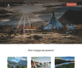 Terresoubliees.com(Voyages découverte) Screenshot