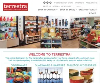 Terrestra.com(Terrestra unique gifts) Screenshot