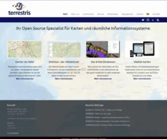 Terrestris.de(WebGIS) Screenshot