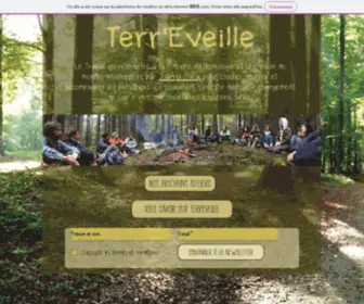 Terreveille.be(Terre Eveille asbl) Screenshot