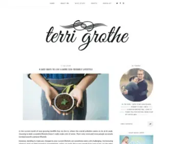 Terri-Grothe.com(Take A Walk In My Shoes) Screenshot