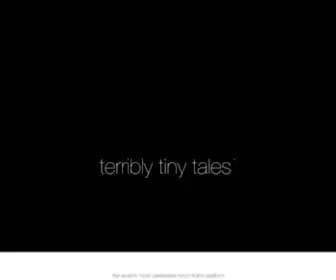 Terriblytinytales.com(Terribly tiny tales) Screenshot