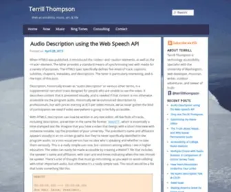 Terrillthompson.com(Terrill Thompson) Screenshot