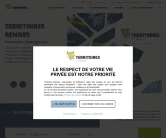 Territoires-Rennes.fr(Territoires Rennes) Screenshot
