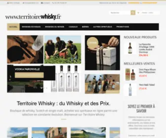 Territoirewhisky.fr(Boutique de whisky) Screenshot