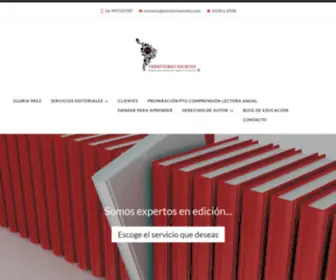 Territorioescrito.com(Servicios editoriales Chile) Screenshot