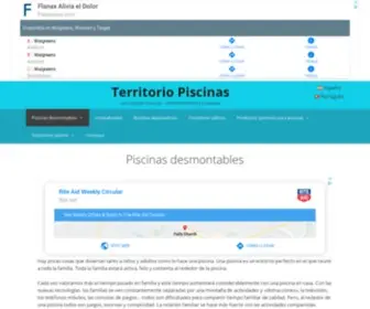 Territoriopiscinas.com(Piscinas desmontables) Screenshot