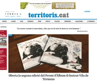Territoris.cat(Diari digital de proximitat) Screenshot