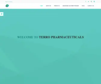 Terropharmaceuticals.com(Argistone Gold 100% Whey Protein) Screenshot