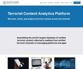 Terrorismanalytics.org(Terrorismanalytics) Screenshot