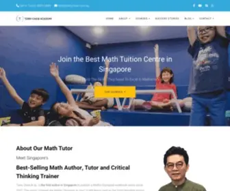 Terrychew.com.sg(Best Math Tuition Singapore) Screenshot