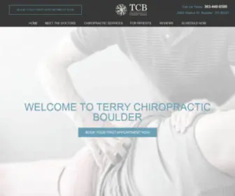 Terrychiropracticboulder.com(Terry Chiropractic Boulder) Screenshot