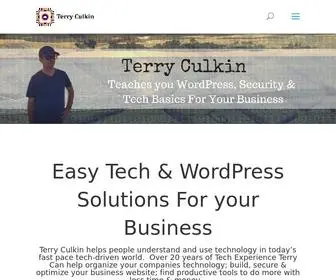 Terryculkin.com(Virtual IT Manager Terry Culkin) Screenshot