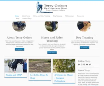 Terrygolson.com(The Cooperative Horse) Screenshot