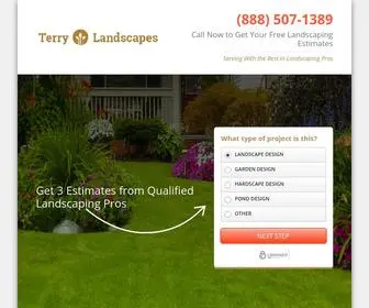 Terrylandscapes.com(Quality Landscaping Services) Screenshot