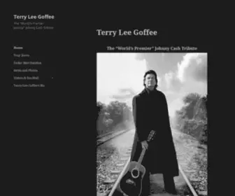 Terryleegoffee.com(The "World's Premier Johnny" Johnny Cash Tribute) Screenshot