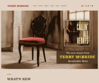 Terrymcbridemusic.com(Terry McBride) Screenshot