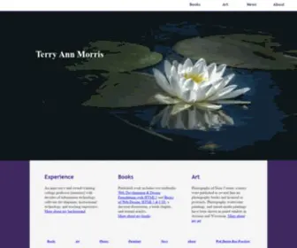 Terrymorris.net(Terry Ann Morris) Screenshot