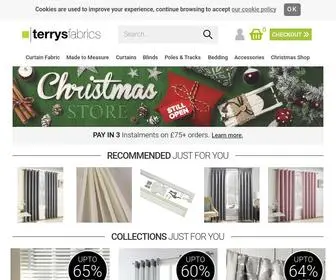 Terrysfabrics.co.uk(Terrys Fabrics) Screenshot