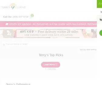 Terrysflorist.com(Same Day Flower Delivery) Screenshot