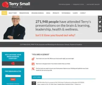 Terrysmall.com(Brain Health Speaker & Seminars) Screenshot